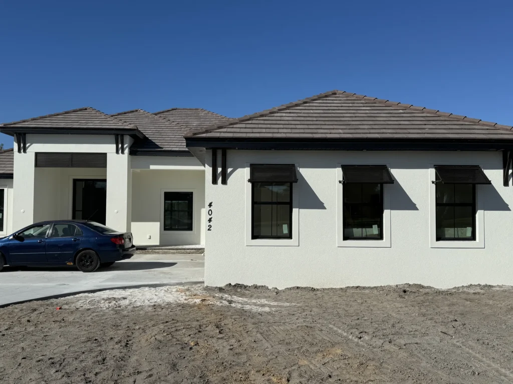 Bahama hurricane shutters installation on Florida's Space Coast by Affordable Glass Protection